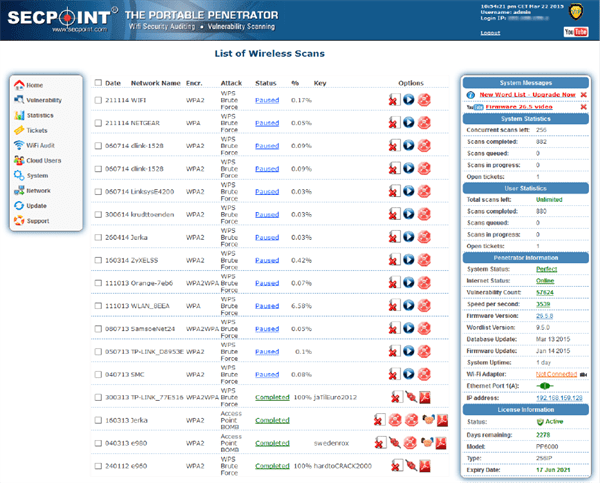 SecPoint Portable Penetrator - 1 IP Concurrent Scan License 1 Year Renewal - SecPoint