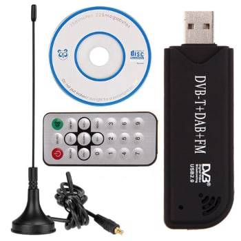 USB2.0 Digital DVB-T SDR+DAB+FM CHIPSET  HE RTL2832U+R820T P - SecPoint
